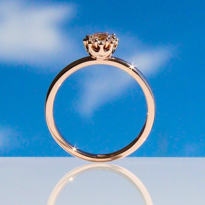 Aqua Crown [アクアクラウン] K18PG（ピンクゴールド