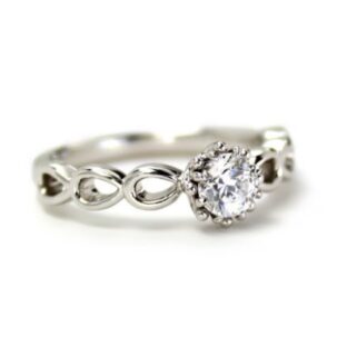 Garland [ガーランド] Pt900 (no side diamond)