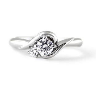 GENTILLE [ジェンティーユ] Pt900 (Side Diamond) (プラチナ)